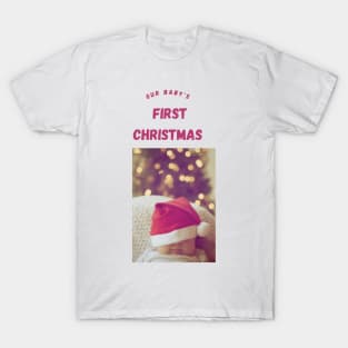 First Newborn Christmas T-Shirt